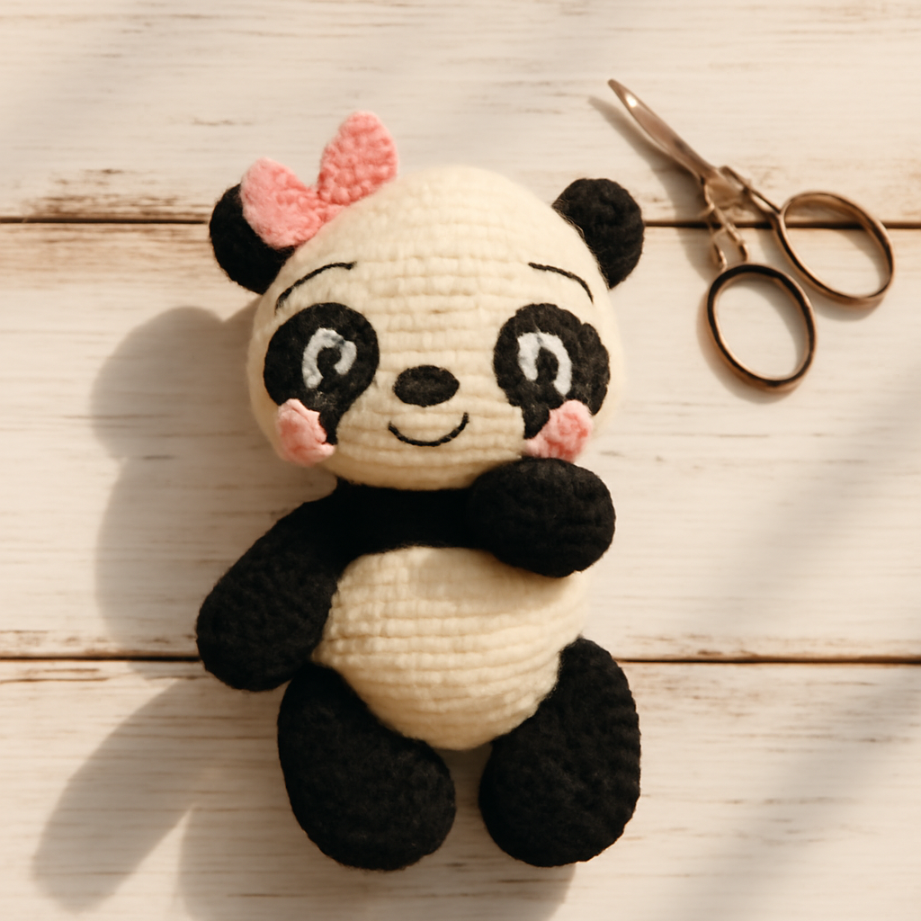 Sweet Panda Amigurumi Pattern