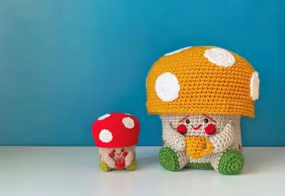 Tofi the Mushroom Amigurumi Pattern