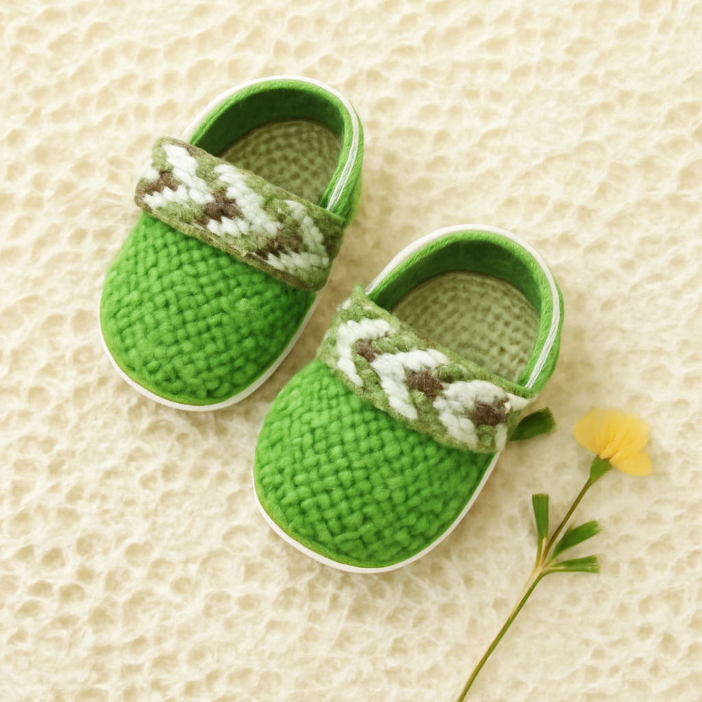 Tribal Baby Clogs Crochet Pattern