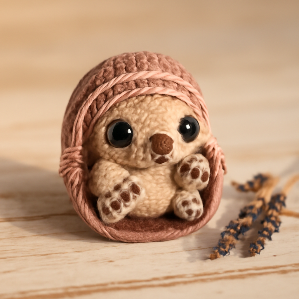 Tuk Tuk Armadillo Amigurumi Pattern