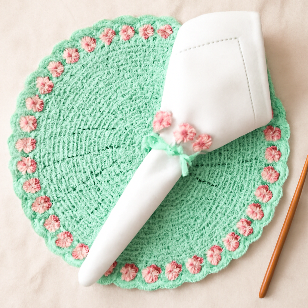 Tulip Model Placemat Pattern