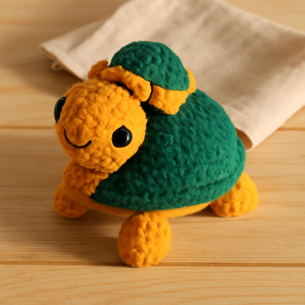 Turtle Memory Game Amigurumi Pattern