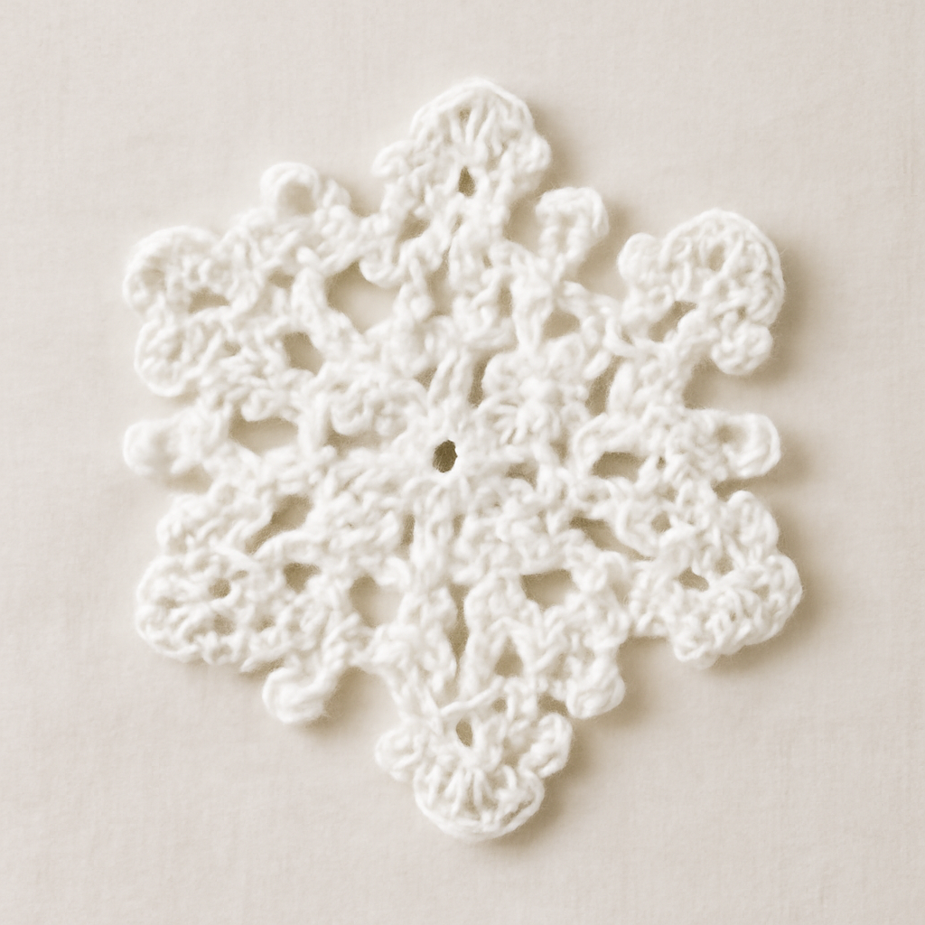 Twinkling Snowflakes Crochet Pattern