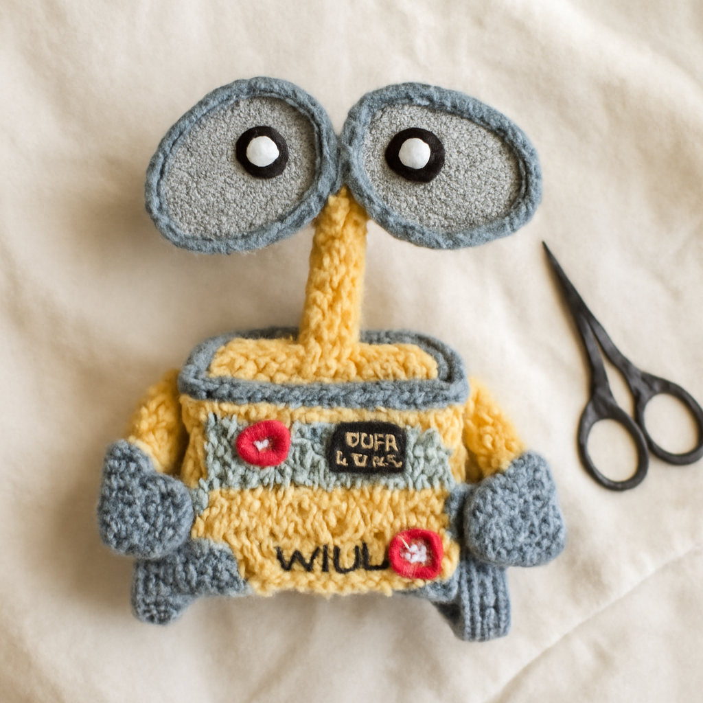 WALL-E Robot Amigurumi Pattern