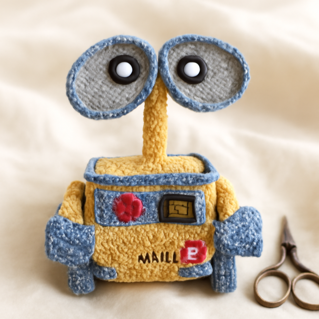 WALL-E Robot Amigurumi Pattern