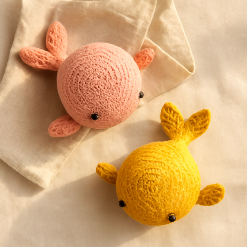 Wallace and Wanda Whale Amigurumi Pattern