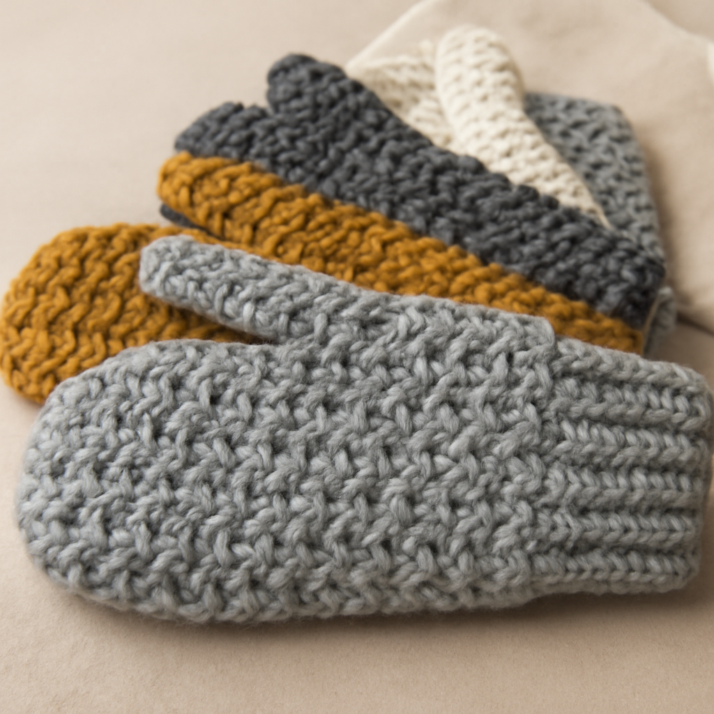 Willow Mittens Crochet Pattern