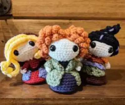 Witchy Sisters Amigurumi Pattern